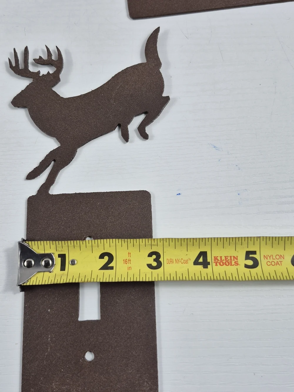 Rustic Jumping Deer switch plate covers set of 6...